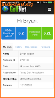 GolfNet screenshot