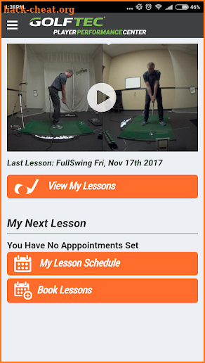 GOLFTEC screenshot