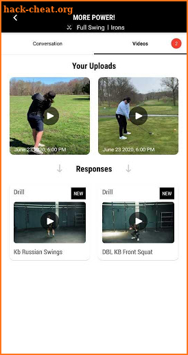 GolfWOD screenshot