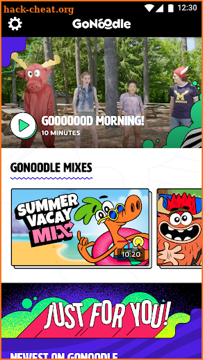 GoNoodle - Kid Movement & Mindfulness Videos! screenshot