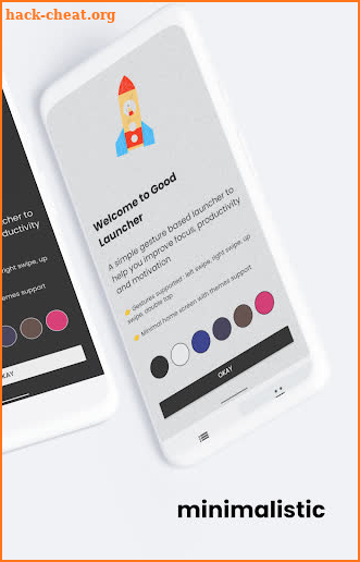 Good Launcher - Free, no ads, minimal screenshot