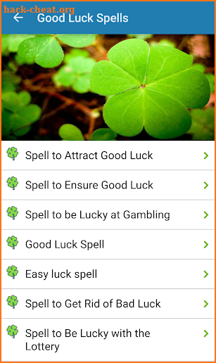 Good Luck Spells screenshot