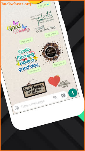 Good Morning Good Night WAStickerApps screenshot