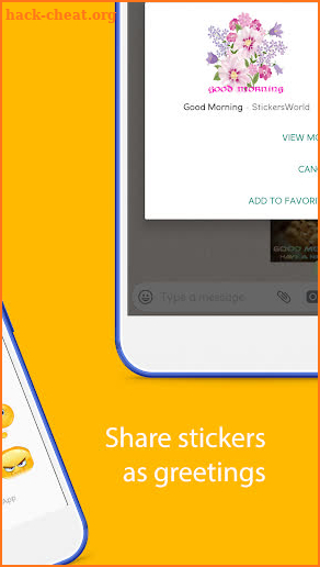 Good Morning Stickers for WhatsApp screenshot