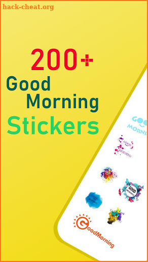 Good Morning stickers for whatsapp - WAStickerapps screenshot