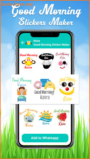 Good Morning Stickers Maker For WAStickerApps screenshot