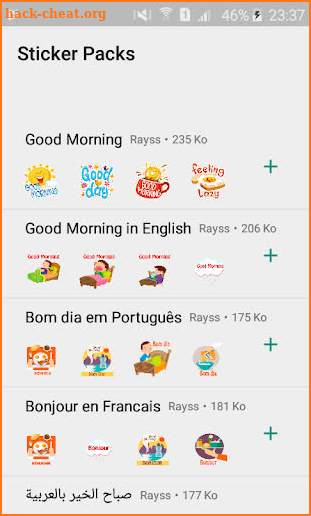 Good Morning/Night Stickers WAStickerApps screenshot