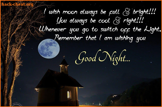 Good night messages with images GIF screenshot