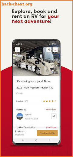 Good Sam RV Rentals screenshot