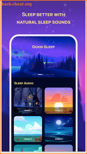 Good Sleep - Sleep Sounds, Meditation & Stories screenshot