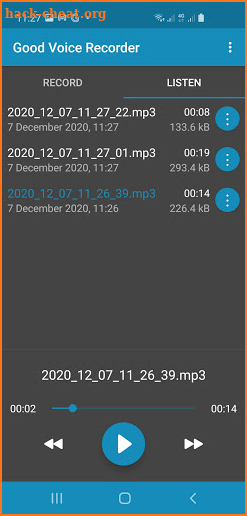 Good Voice Recorder - Sound & Audio Recorder screenshot