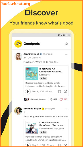 Goodpods screenshot