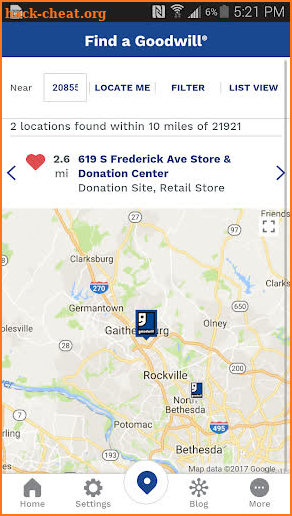 Goodwill Mobile App screenshot