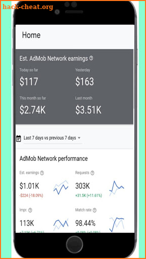 Google Admob The Official App screenshot