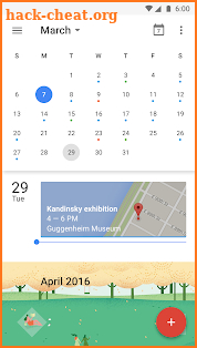 Google Calendar screenshot