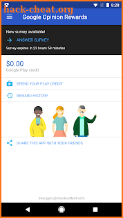 Google Opinion Rewards screenshot