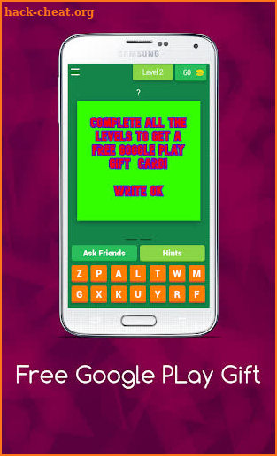 Google PLay Gift Generator screenshot