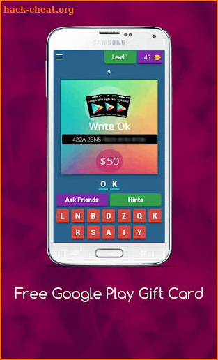 Google Play GiftCard Generator screenshot