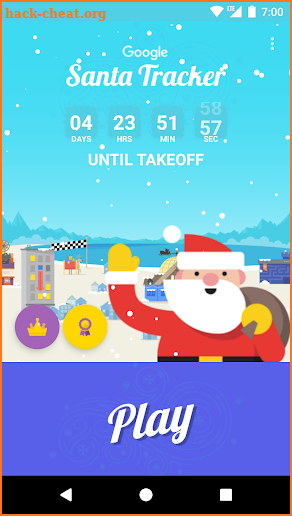 Google Santa Tracker screenshot