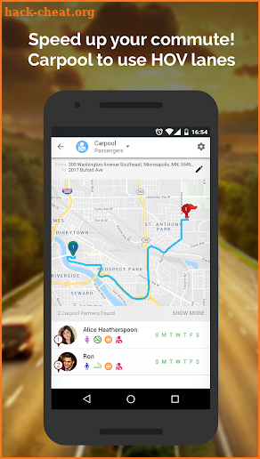 Gopher RideShare screenshot