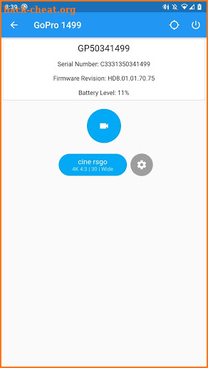 GoPro BLE Remote screenshot