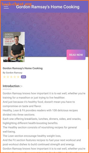 Gordon Ramsay : Ultimate Fit Food screenshot