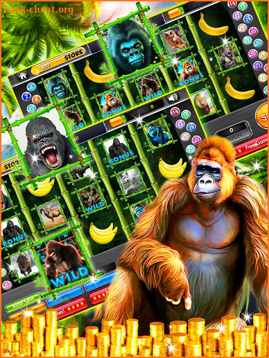 Gorilla King Slots Jungle screenshot