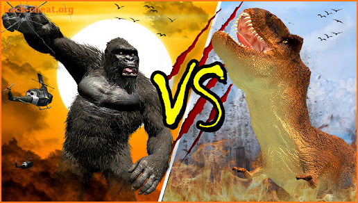 Gorilla Rampage Attack Godzilla Vs King Kong Game screenshot