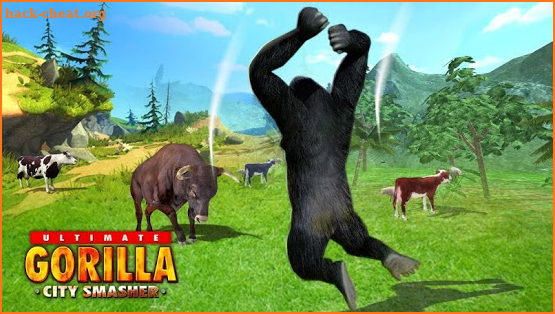 Gorilla Rampage Games: City Smasher Game screenshot