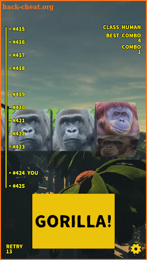 GORILLA SLOT INFINITY screenshot