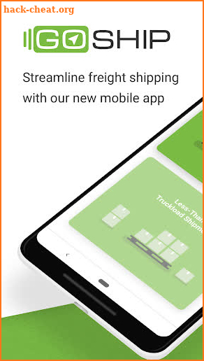 GoShip On-Demand Shipment App screenshot