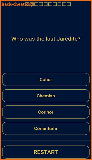 Gospel Trivia screenshot