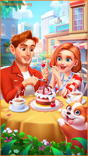 Gossip Cafe Merge screenshot