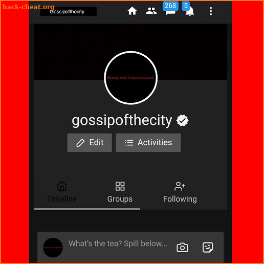 Gossipofthecity screenshot