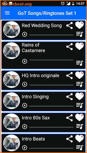 GoT Soundboard & Ringtones for Game of Thrones screenshot