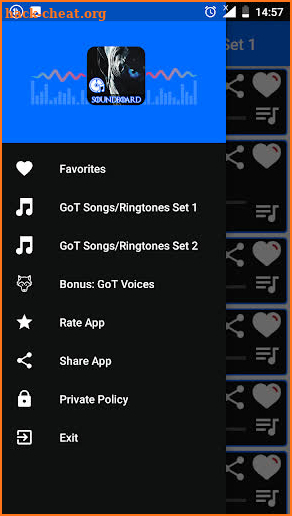 GoT Soundboard & Ringtones for Game of Thrones screenshot