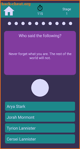 GoT Trivia New screenshot