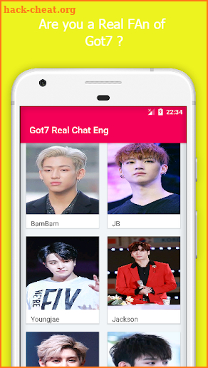 Got7 Chat Eng screenshot