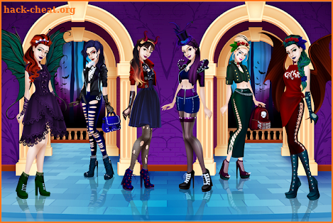 Gothic Dress Up screenshot