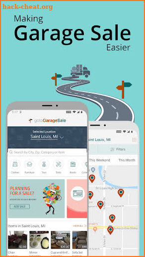 GotoGarageSale - Find Garage Sales & Yard Sales screenshot