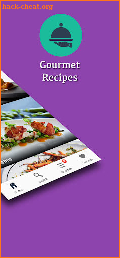 Gourmet Recipes: Fancy Meals screenshot