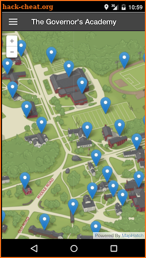 Governor's Academy Map screenshot