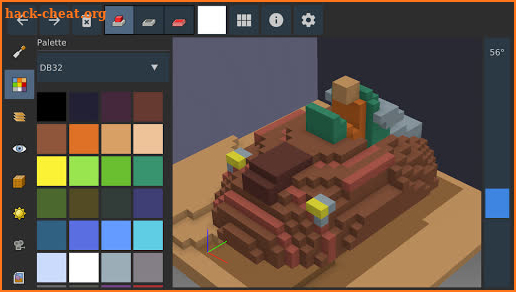 Goxel Voxel Editor screenshot