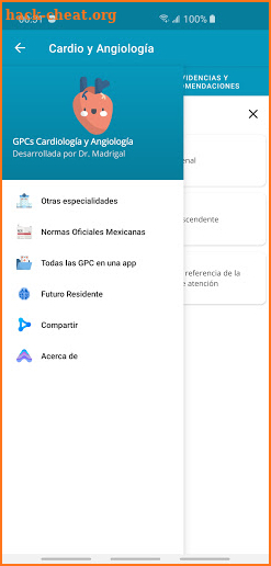 GPCs Cardiología y Angiología screenshot
