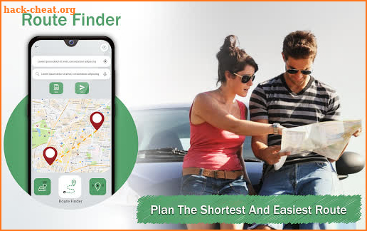 GPS Alarm Route Finder - Map Alarm & Route Planner screenshot