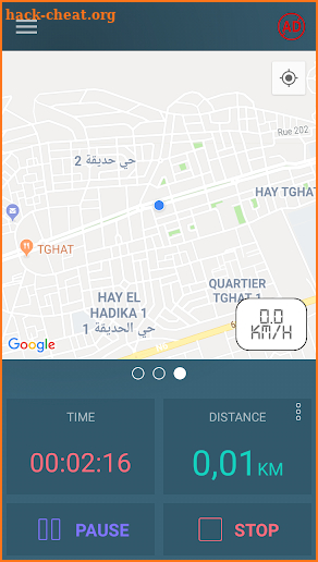 GPS & Speedometer - distance measurement screenshot