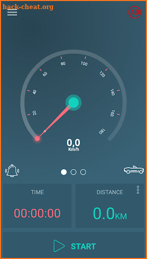 GPS & Speedometer - distance measurement screenshot