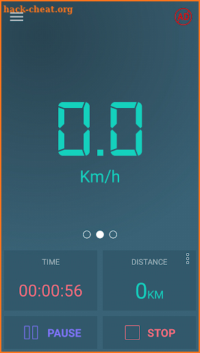 GPS & Speedometer - distance measurement screenshot