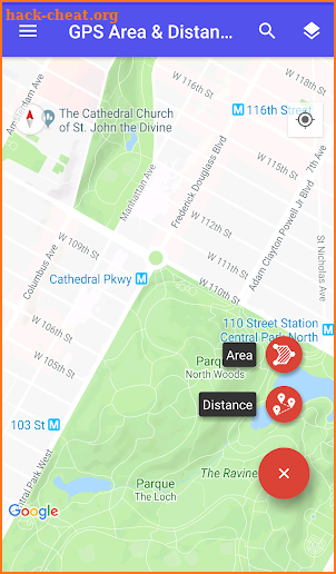 GPS Area & Distance Calculator screenshot