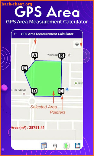 GPS Area Calculator & Distance Measurement screenshot